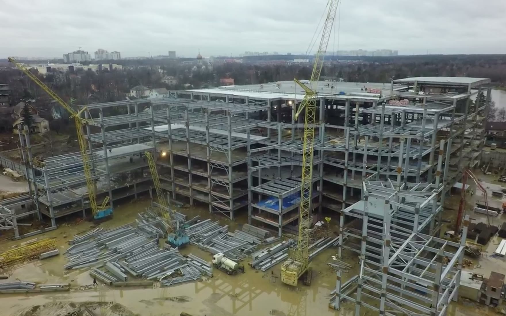 Steel erection